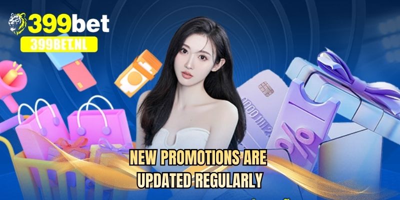 New promotions are updated regularly