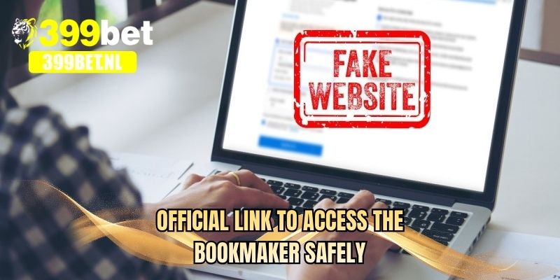 Official link to access the bookmaker safely