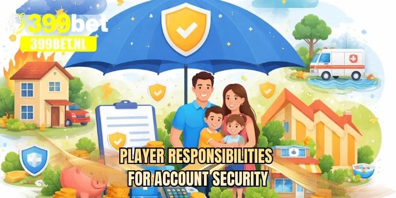 Player responsibilities for account security
